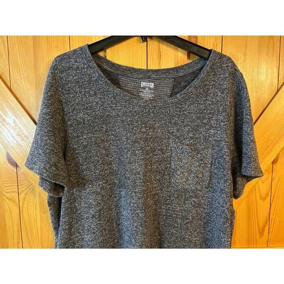Duluth Trading Co. Short Sleeve Sweater Dress Dark Grey Pockets Size 2XL (8802) - Picture 2 of 7